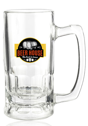 12 oz Tarro Glass Beer Mugs