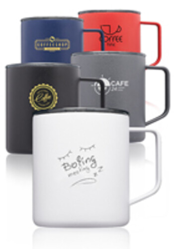 14 oz Kenai Powder Coated Travel Mugs