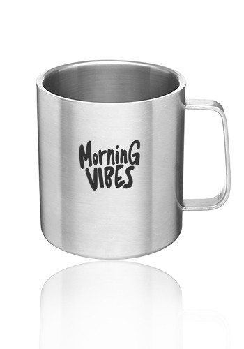 15 oz Malva Stainless Steel Mugs