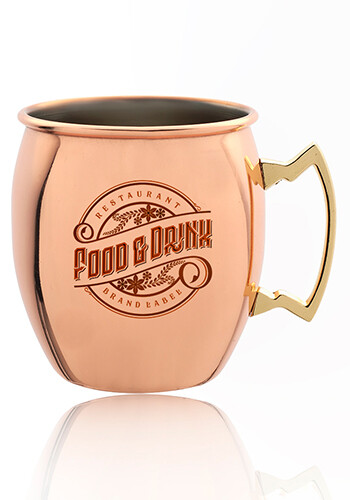 16 oz Copper Coated Moscow Mule Mugs