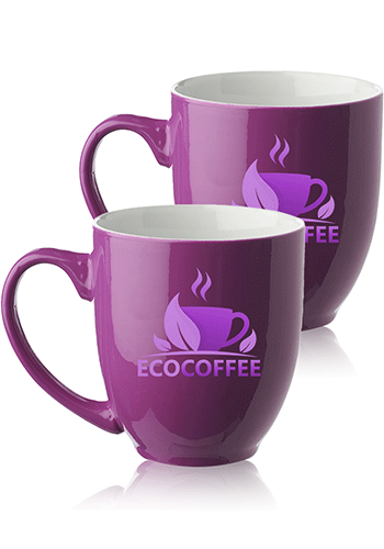 16 oz Fluorescent Bistro Mugs