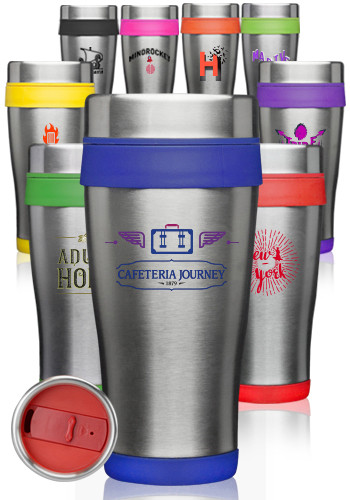 16 oz Insulated Stainless Steel Travel Mugs