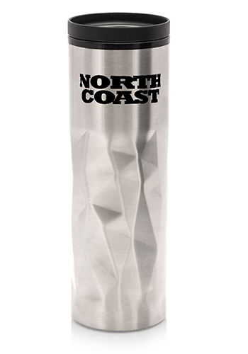 16 oz Rubberized Stainless Steel Travel Mugs