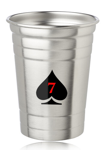 16 oz Stainless Steel Beer Cups