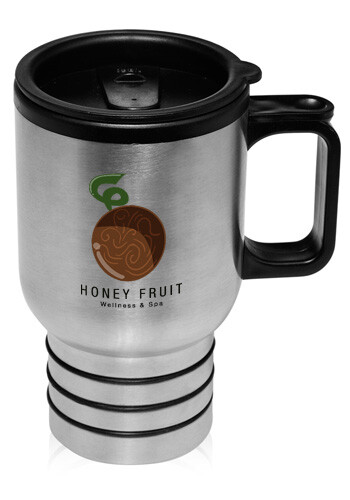 16 oz Stainless Steel Travel Mugs with Handle