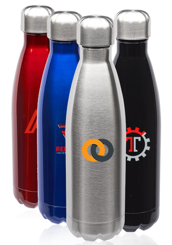 17 oz Levian Insulated Cola Shaped Bottles