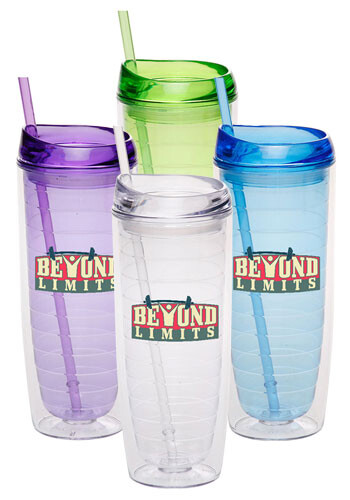 20 oz Tall Double Wall Orbit Acrylic Tumblers