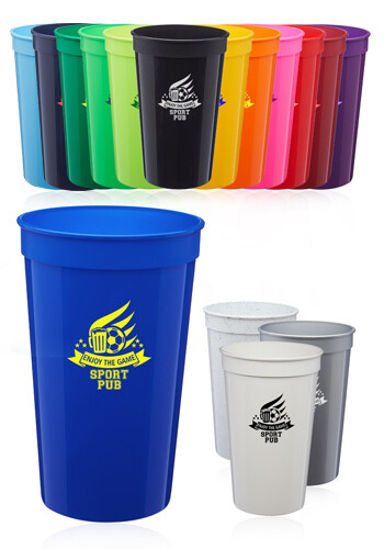 22 oz Personalized Stadium Cups