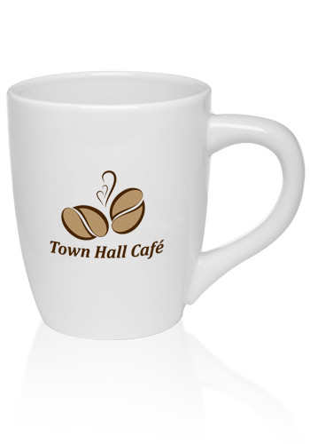 23 oz Giant White Ceramic Bistro Mugs