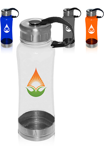 23 oz PolyStar Plastic Custom Sports Bottles