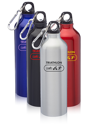 24 oz BPA-Free Printed Aluminum Water Bottles