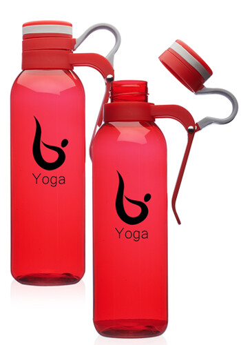 24 oz Biking Plastic Water Bottles with Handle