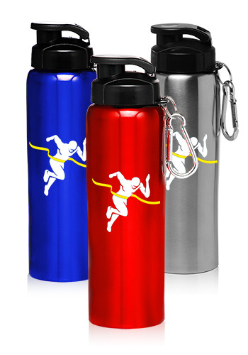 27 oz Sicilia Stainless Steel Sports Bottles
