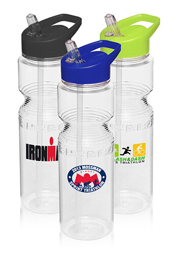 28 oz Bike Plastic Personalized Sports Bottles
