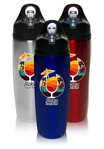 28.5 oz Stainless Steel Promotional Sports Bottles