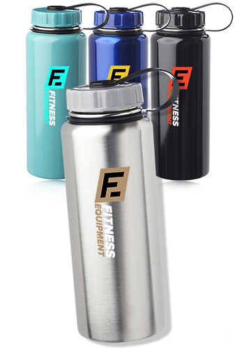 34 oz Stainless Steel Sports Bottles