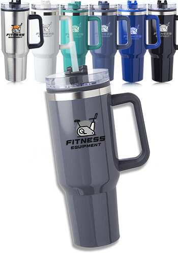 40 oz Hugo Stainless Steel Travel Mugs