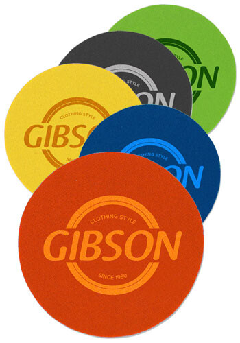 4" Round Foam Coasters