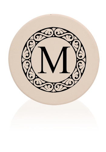 4" Round Personalized Ceramic Coasters