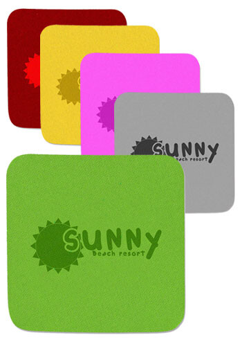 4" Squared Foam Coasters