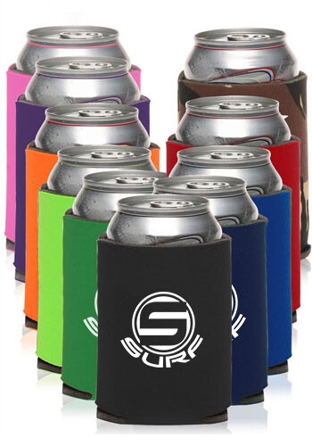 Assorted Premium 4mm Collapsible Custom Can Coolers