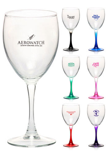 10.5 oz Nuance Arc Goblet Wine Glass