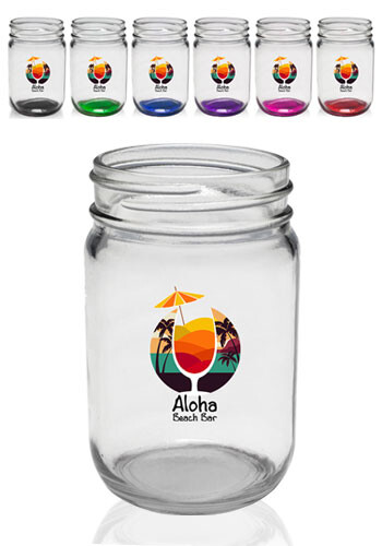 12 oz Decorating Mason Jar