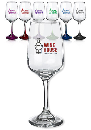 12 oz Trentino Classic Personalized Wine Glass