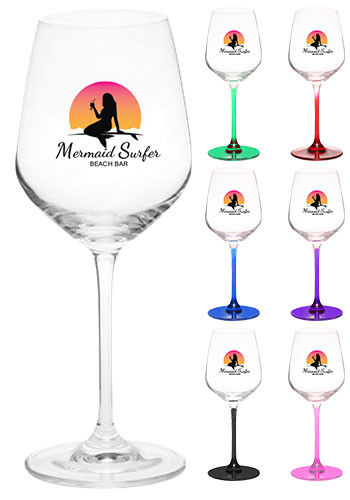 13 oz Lead-Free Custom Wine Glasses