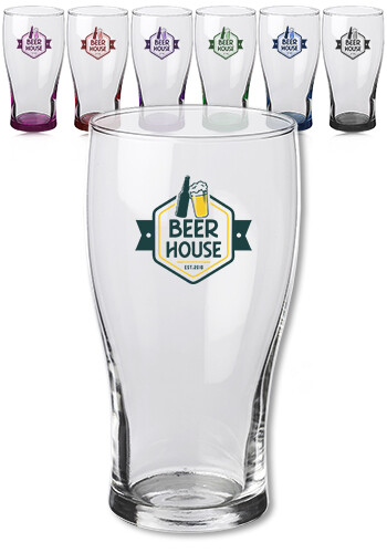 16 oz Footed Libbey Beer Glass