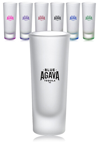 2 oz Tall Frosted Shooter Glass