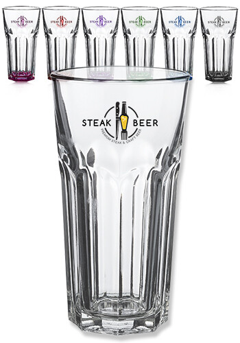 22 oz Siena Arcoroc Tall Beer Glass