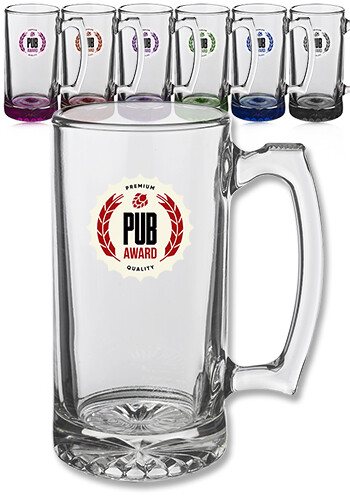 25 oz Libbey Sports Beer Mugs