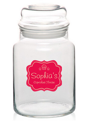26 oz Colonial ARC Candy Jar with Dome Lid