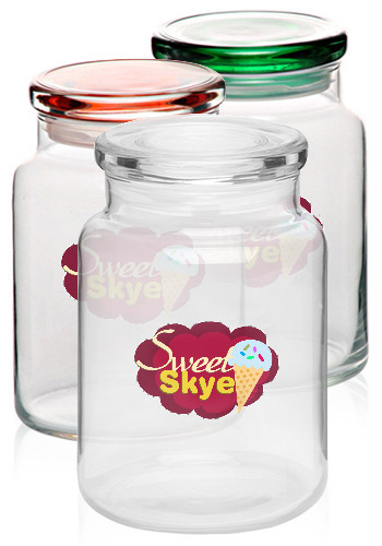 26 oz Colonial ARC Candy Jar with Lid