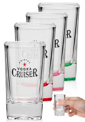 3 oz Arc Square Dessert Shot Glass