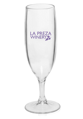 6.7 oz Classic Plastic Champagne Flute