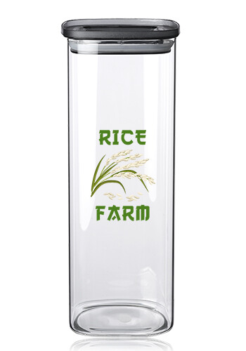 71 oz Meridian Glass Storage Jar