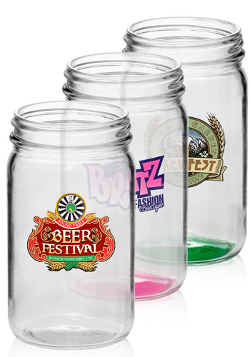 8 oz Classic Colored Mason Jar
