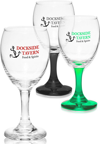 8.5 oz Aragon Classic Custom Wine Glasses