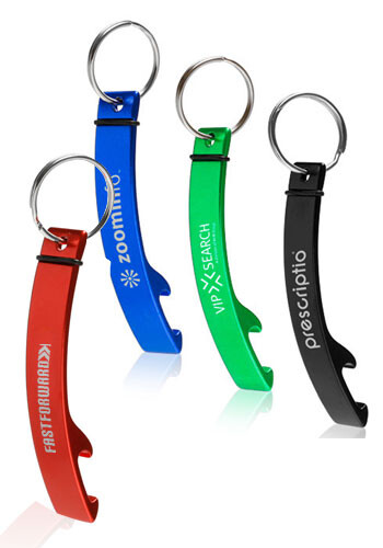Aluminum Bottle Opener Keychain