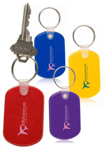 Classic Soft Vinyl Key Tag