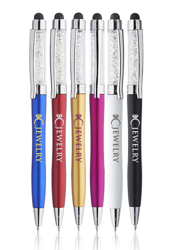 Crystalline Stylus Ballpoint Pen