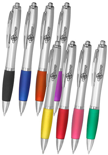 Curvaceous Grip Click Pen