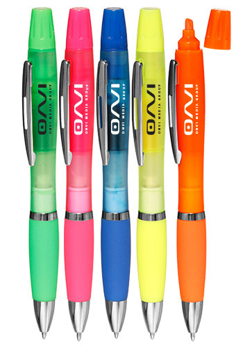 Dual-Function Pen and Highlighter