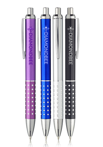Jeweled Barrel Rhinestone Pen