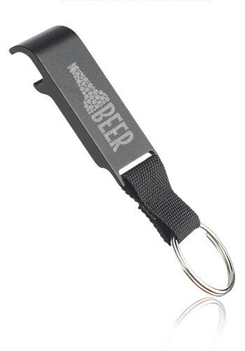 Nitro Metal Bottle Opener Keychain