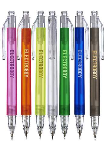 Pompano Translucent Plastic Pen