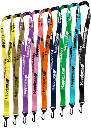 0.75 Dye Sublimation Lanyards with Safety Breakaway 0.75" Dye Sublimation Lanyards with Safety Breakaway