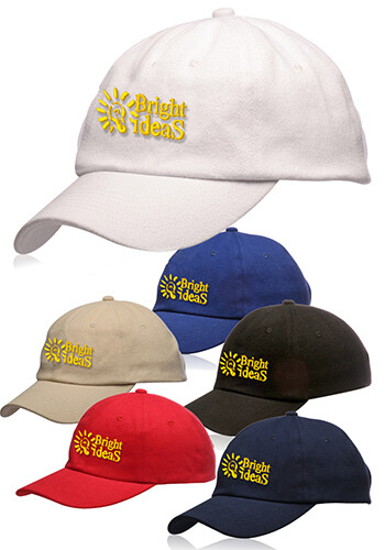 6-Panel Unconstructed Brushed Cotton Cap 6-Panel Unconstructed Brushed Cotton Cap